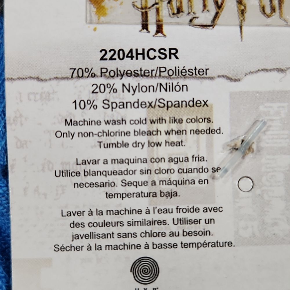 🩵NWT Harry Potter Blue & Gray Ravenclaw Scarf & Socks Accessory Set - Picture 9 of 11